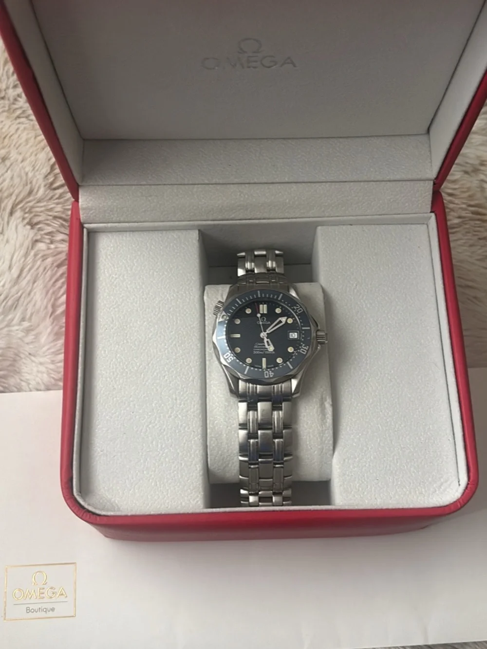 1997 Omega Seamaster 36mm 007 Golden-Eye edition
